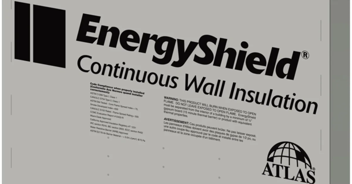 Insulation Label Contact Atlas Roofing Team for Roof Insulation Support